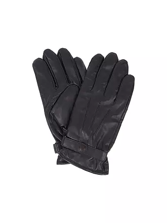 BARBOUR | Gants en cuir | schwarz